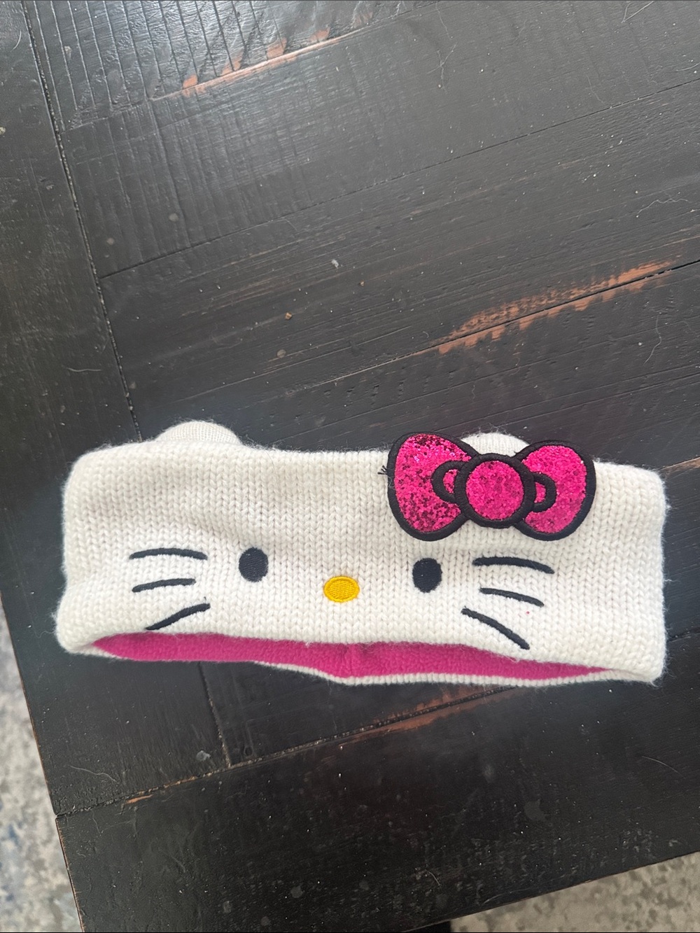 Hello Kitty White & Pink Kids Headband